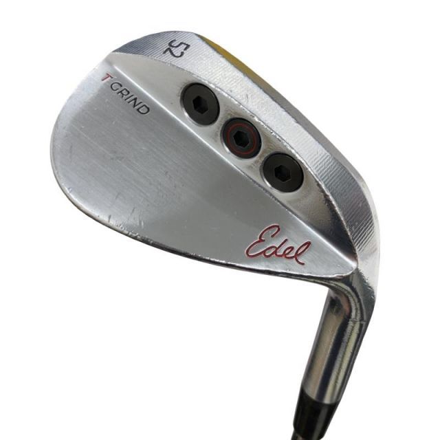 【中古】 Edel GOLF Edel GOLF SMSウェッジ 52° TーGRIND ウェッジ WG 純正特注シャフト (フレックスS) メンズ 男性用 右利き 右用 Cランク ゴルフクラブ