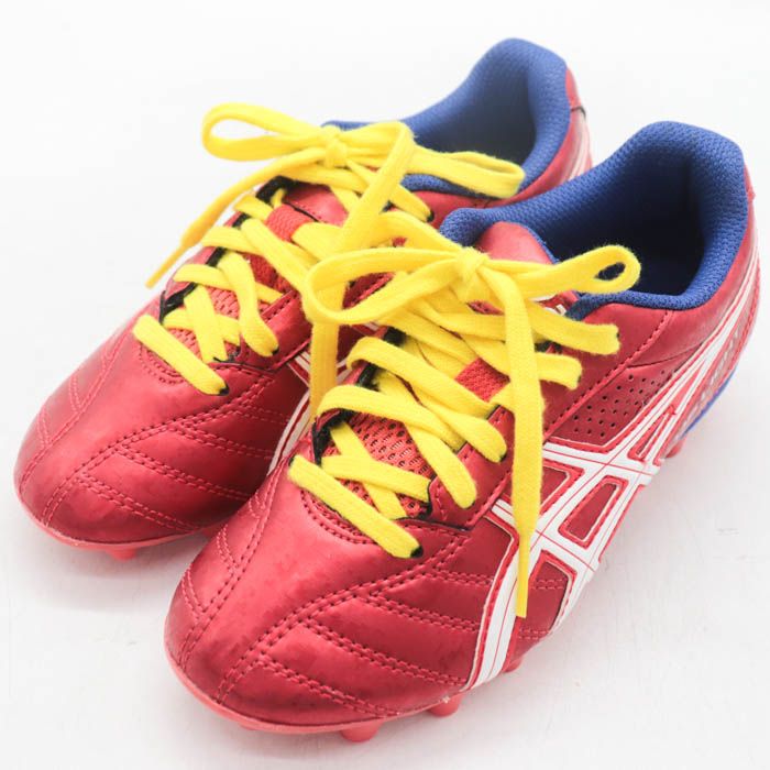 サッカースパイクシューズ アシックス スパイク 赤 アシックス