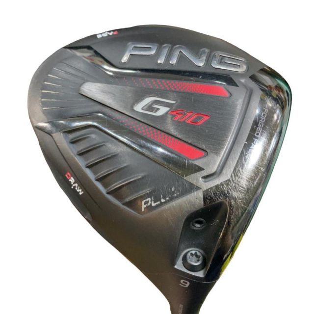 【中古】 ピン G410 PLUS 9° ドライバー DR 純正特注シャフト (フレックスS) メンズ 男性用 右利き 右用 Cランク ゴルフクラブ