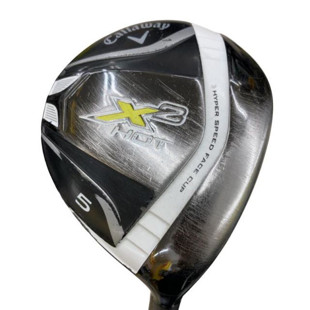 【中古】 キャロウェイ X2 HOT 5W フェアウェイウッド FW Tour AD MT-6 (フレックスS) メンズ 男性用 右利き 右用 Dランク ゴルフクラブ