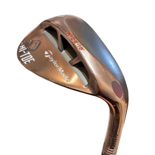 【中古】 テーラーメイド Taylor Made MILLED GRIND HI-TOE BIG FOOT 60°/15° ウェッジ WG 純正特注シャフト (フレックスS) メンズ 男性用 右利き 右用 Cランク ゴルフクラブ