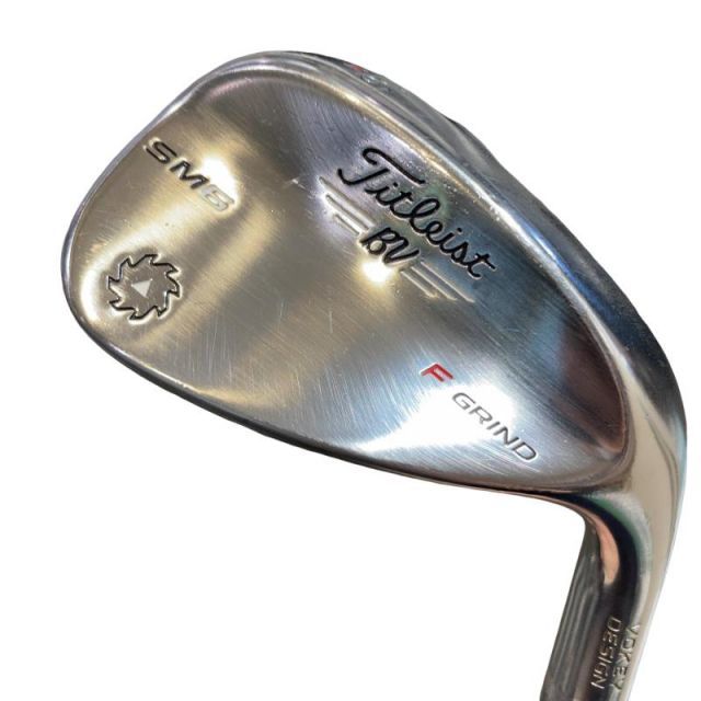 【中古】 タイトリスト VOKEY SPIN MILLED SM6 ツアークロム 56°/14°F ウェッジ WG Dynamic Gold (フレックスS) メンズ 男性用 右利き 右用 Cランク ゴルフクラブ