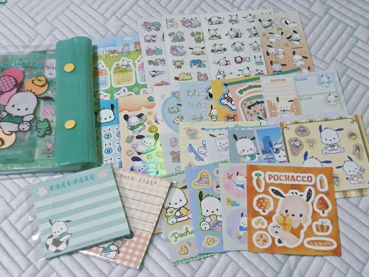 Sanrio ポチャッコ ダイアリーデコレーションダイアリーアイテム まとめ (ダイアリー含む)