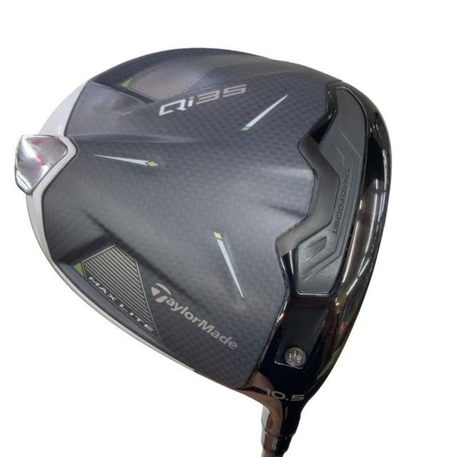 【中古】 テーラーメイド Qi35 MAX LITE 10.5° ドライバー DR AIR SPEEDER TM(Qi35 DR) (フレックスR) メンズ 男性用 右利き 右用 Bランク ゴルフクラブ