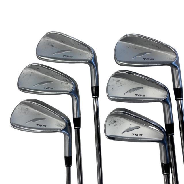 【中古】 フォーティーン TB-5 FORGED 6S アイアンセット IR 純正特注シャフト (フレックスR) メンズ 男性用 右利き 右用 Cランク ゴルフクラブ