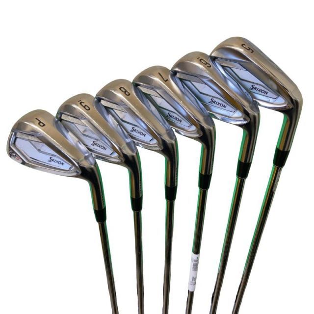 中古】 ダンロップ SRIXON ZX5 6S アイアンセット IR NS PRO 950GH