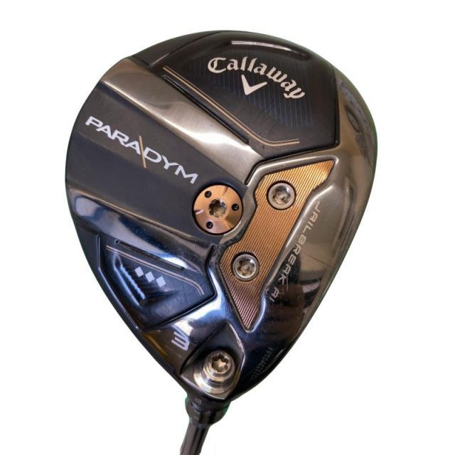【中古】 キャロウェイ PARADYM ◆◆◆ 3W フェアウェイウッド FW リシャフト (フレックスその他) メンズ 男性用 右利き 右用 Cランク ゴルフクラブ