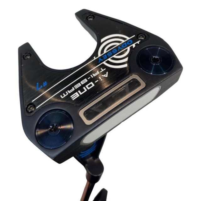 【中古】 オデッセイ Ai-ONE TRI-BEAM #7 34インチ パター PT STROKE LAB 90 スチール (フレックスその他) メンズ 男性用 右利き 右用 Cランク ゴルフクラブ