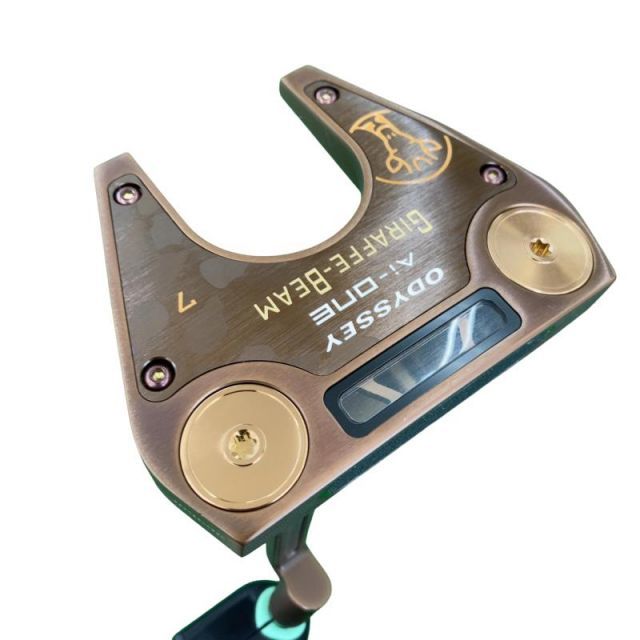 【中古】 オデッセイ Ai-ONE GIRAFFE-BEAM #7 32インチ パター PT STROKE LAB 90 スチール (フレックスその他) メンズ 男性用 右利き 右用 Cランク ゴルフクラブ