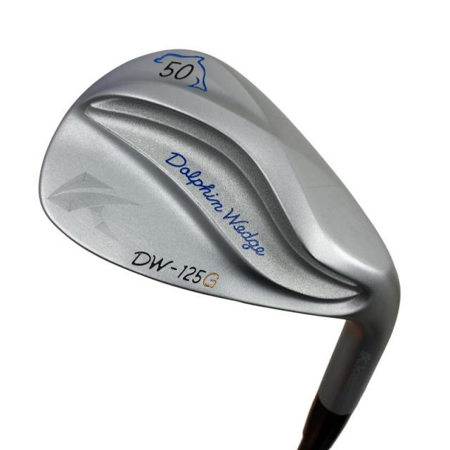 【中古】 キャスコ Dolphin Wedge DW-125G シルバー 50° ウェッジ WG Dolphin DP-231 (フレックスその他) メンズ 男性用 右利き 右用 Cランク ゴルフクラブ