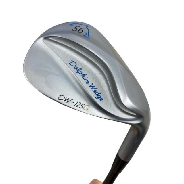 【中古】 キャスコ Dolphin Wedge DW-125G シルバー 56° ウェッジ WG Dolphin DP-231 (フレックスその他) メンズ 男性用 右利き 右用 Cランク ゴルフクラブ