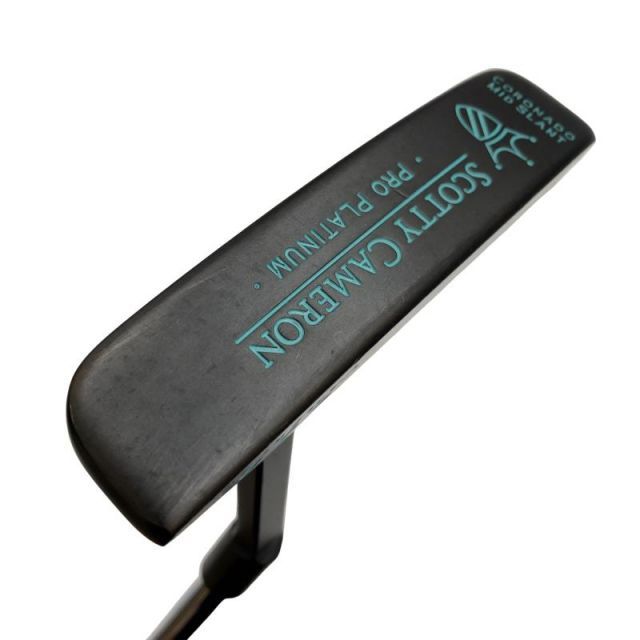 【中古】 タイトリスト SCOTTY CAMERON PRO PLATINUM CORONADO MS ●●● パター PT Micro Step (フレックスその他) メンズ 男性用 右利き 右用 Cランク ゴルフクラブ
