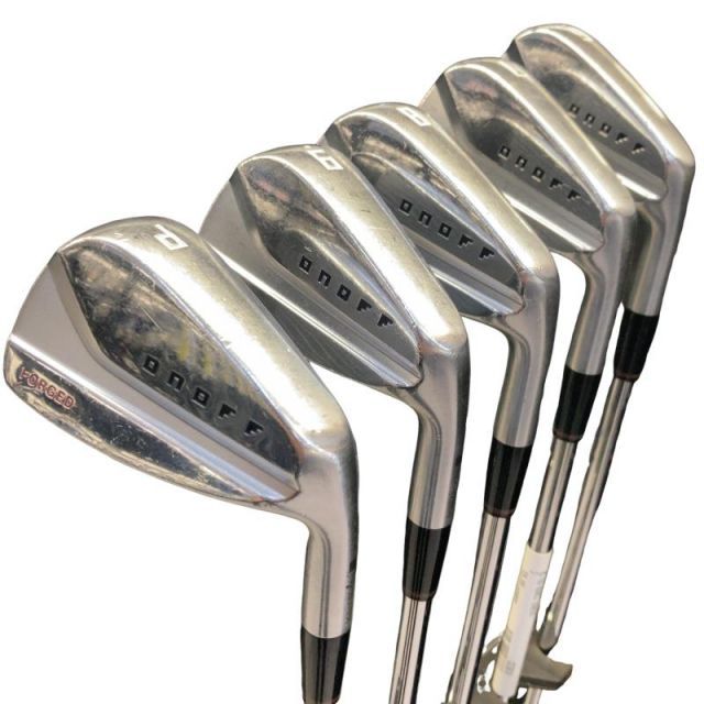 【中古】 ダイワ(グローブライド) ONOFF FORGED(2020) KURO 5S アイアンセット IR NS PRO MODUS3 TOUR105 (フレックスS) メンズ 男性用 右利き 右用 Cランク ゴルフクラブ