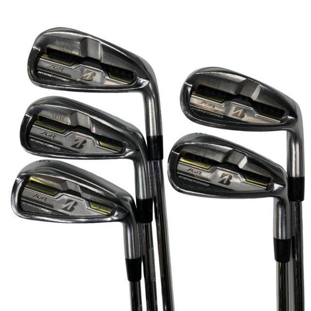 【中古】 ブリヂストン BRIDGESTONE JGR HYBRID FORGED 6S アイアンセット IR NS PRO ZELOS 8 (フレックスR) メンズ 男性用 右利き 右用 Cランク ゴルフクラブ