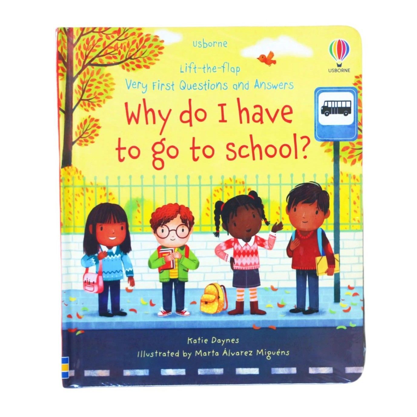 Usborne Very First Q&A 英語仕掛け絵本ボードブック15冊 Very First Questions and Answers】Why do I have to go to school