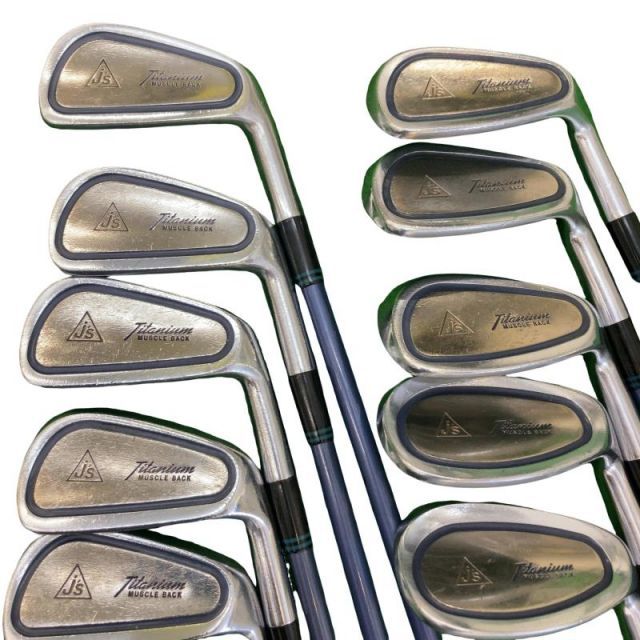 【中古】 ブリヂストン J’s チタンマッスル 10S アイアンセット IR HARMOTEC PRO HM40 MK (フレックスR) メンズ 男性用 右利き 右用 Cランク ゴルフクラブ