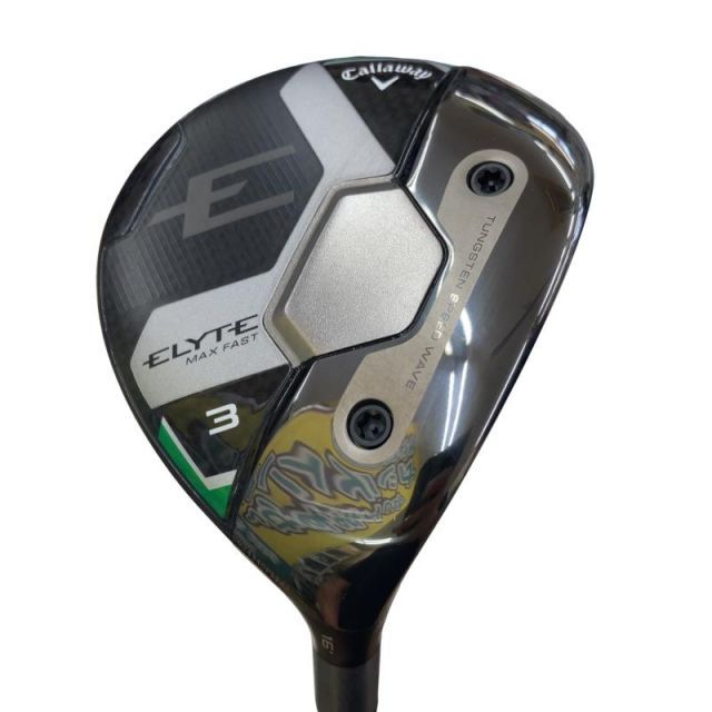 【中古】 キャロウェイ ELYTE MAX FAST 3W フェアウェイウッド FW LIN-Q GREEN 40 for CW(ELYTE FW) (フレックスR) メンズ 男性用 右利き 右用 Cランク ゴルフクラブ 33,070円