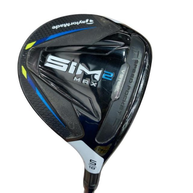 【中古】 テーラーメイド SIM2 MAX 5W フェアウェイウッド FW TENSEI BLUE TM50(SIM2 FW) (フレックスS) メンズ 男性用 右利き 右用 Cランク ゴルフクラブ 20,380円