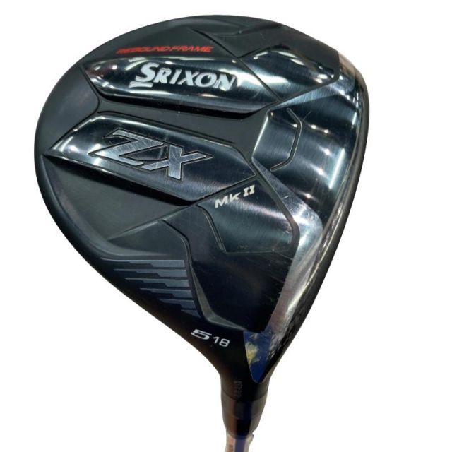 【中古】 ダンロップ SRIXON ZX Mk II 5W フェアウェイウッド FW Diamana ZX-II 50 (フレックスS) メンズ 男性用 右利き 右用 Cランク ゴルフクラブ