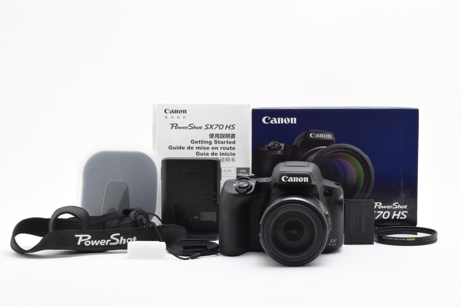 【返品保証】美品|Canon キヤノン POWERSHOT SX70HS コンパクトデジタルカメラ #C260523-02