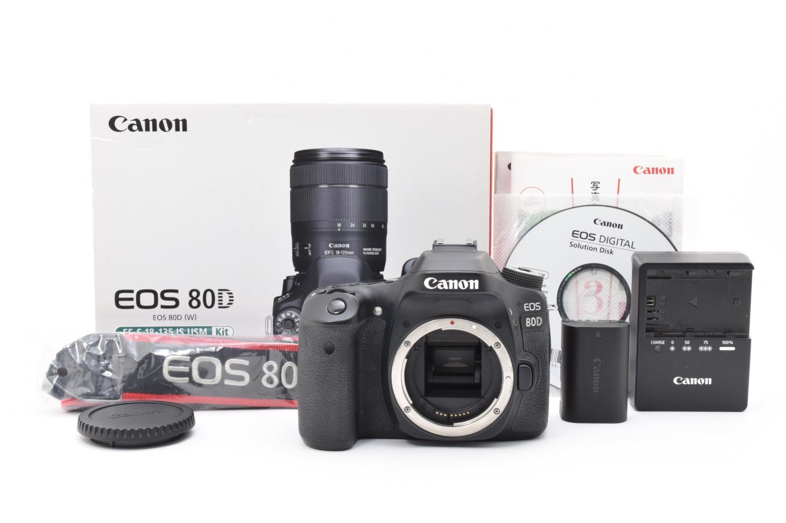 【返品保証】良品｜Canon キヤノン EOS 80D ボディ 《ショット数：57987回》 #C260524-28
