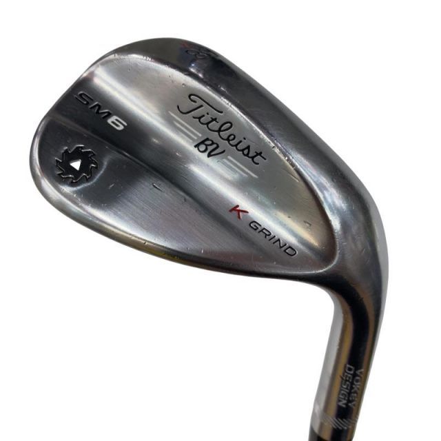 【中古】 タイトリスト VOKEY SPIN MILLED SM6 ツアークロム 58°/12°K ウェッジ WG Dynamic Gold (フレックスS) メンズ 男性用 右利き 右用 Cランク ゴルフクラブ