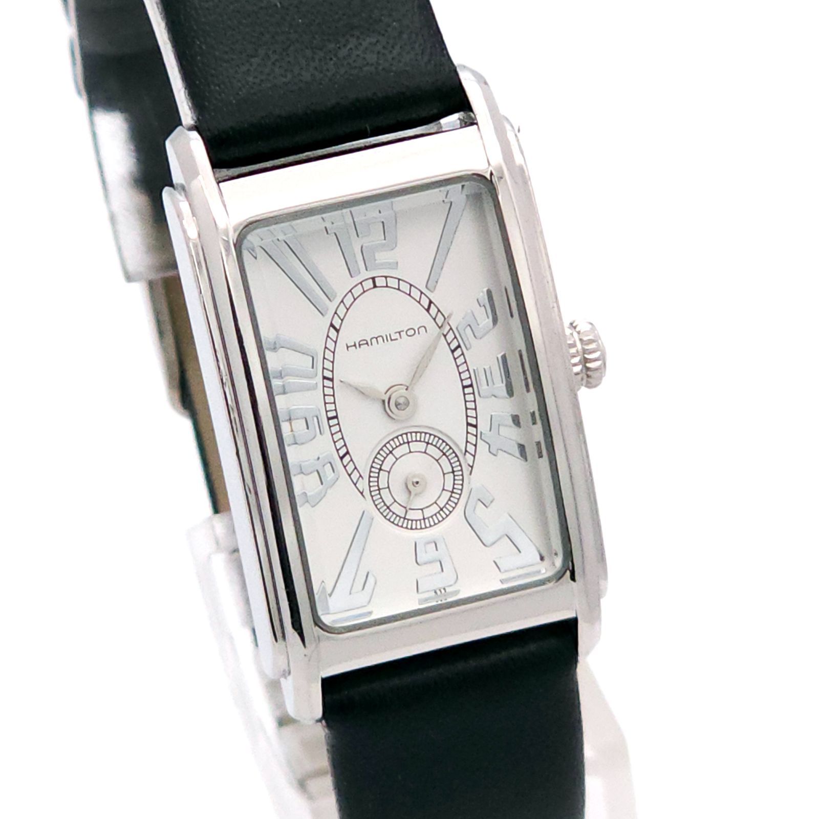 ★良品 HAMILTON ハミルトン アードモア H112110 QZ 動作品 スモセコ