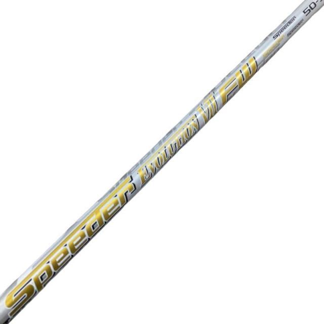 【中古】 テーラーメイドスリーブ付き(Qi4D系) フジクラフェアウェイウッド用 シャフト Speeder EVOLUTION VII FW 50 (フレックスSR)Bランク ゴルフクラブ