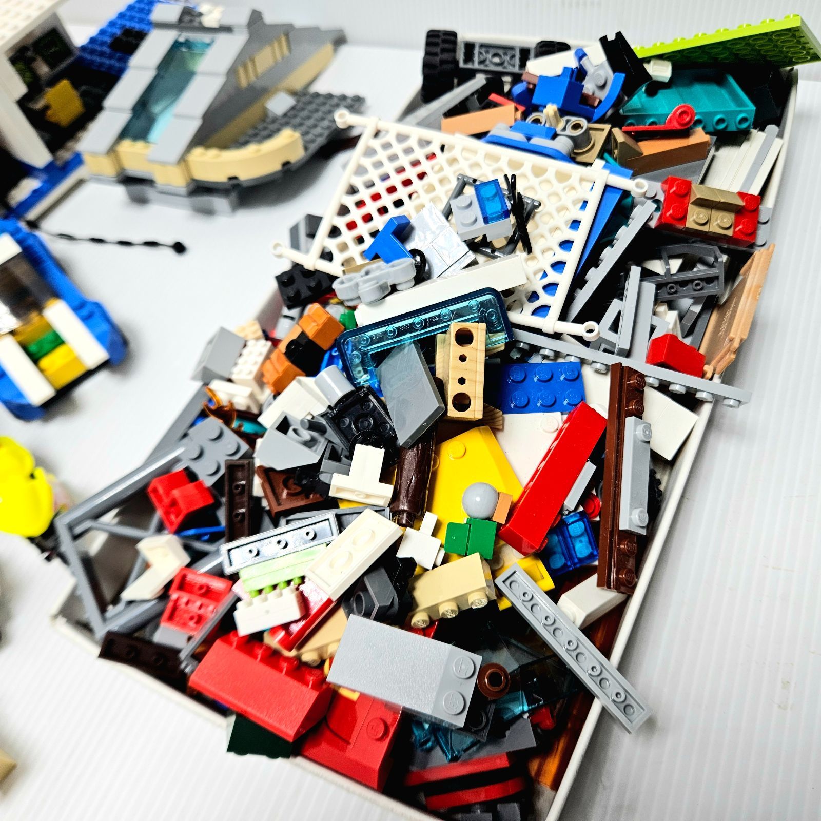 現状品】LEGO レゴ CITY 大量まとめ売り 約2.5kg ミニフィグ約30体 