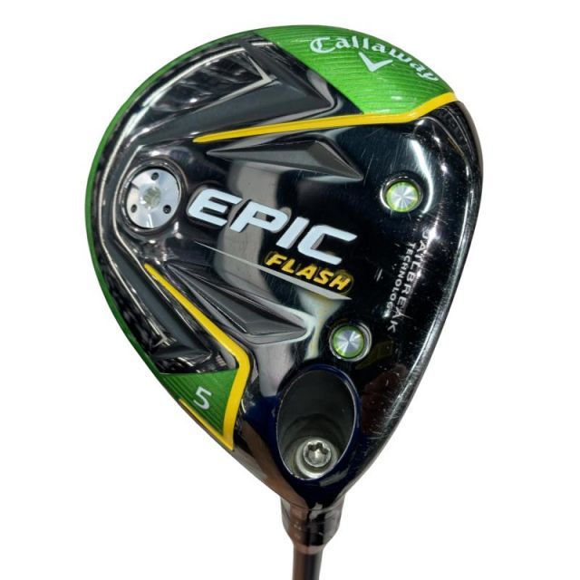 【中古】 キャロウェイ EPIC FLASH 5W USA フェアウェイウッド FW リシャフト (フレックスその他) メンズ 男性用 右利き 右用 Cランク ゴルフクラブ 14,611円