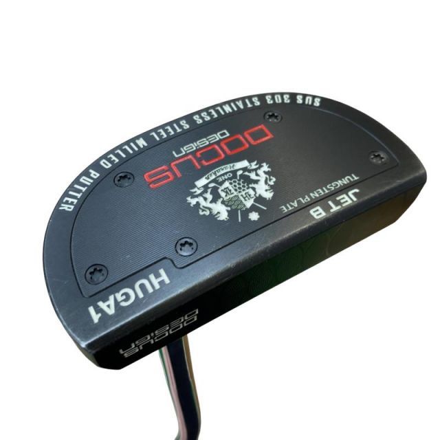 【中古】 DOCUS DOCUS DESIGN HUGA1 34インチ(ベント) パター PT DOCUS For PUTTER (フレックスその他) メンズ 男性用 右利き 右用 Cランク ゴルフクラブ