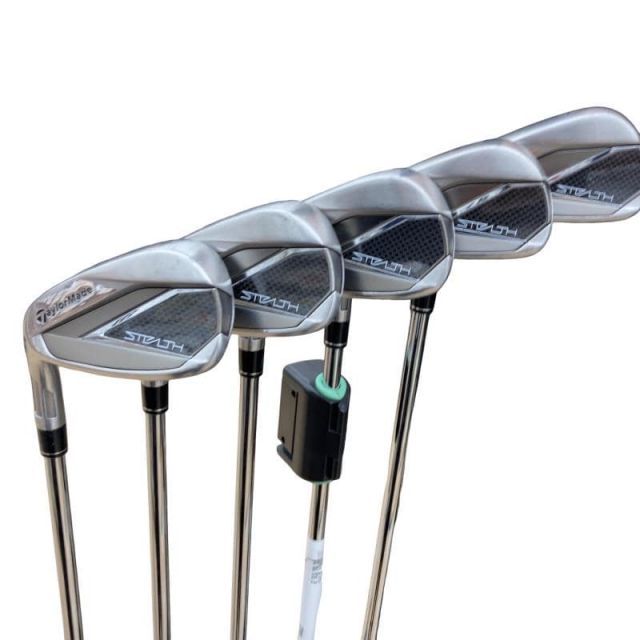 【中古】 テーラーメイド STEALTH 5S レフティ アイアンセット IR KBS MAX MT85 JP (フレックスS) メンズ 男性用 左利き レフティ 左用 Cランク ゴルフクラブ