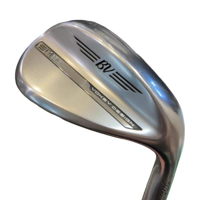 【中古】 タイトリスト VOKEY SPIN MILLED SM10 ツアークロム 58°/14°K ウェッジ WG BV 105 (フレックスその他) メンズ 男性用 右利き 右用 Cランク ゴルフクラブ