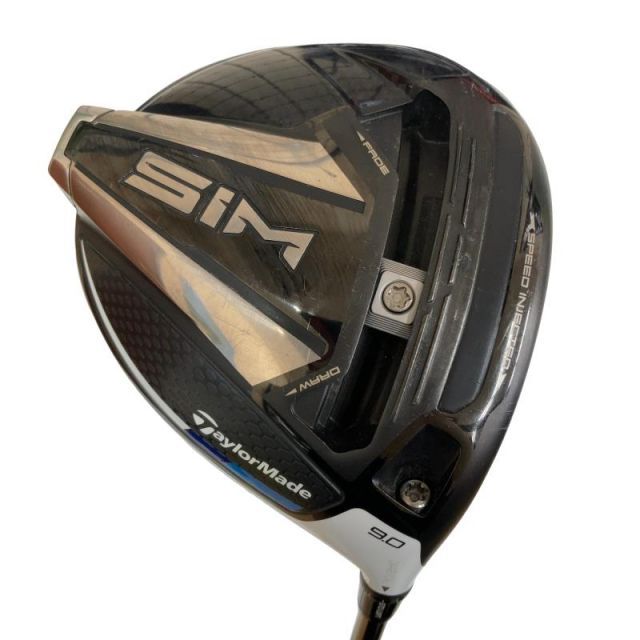 【中古】 テーラーメイド SIM 9° ドライバー DR リシャフト (フレックスその他) メンズ 男性用 右利き 右用 Cランク ゴルフクラブ