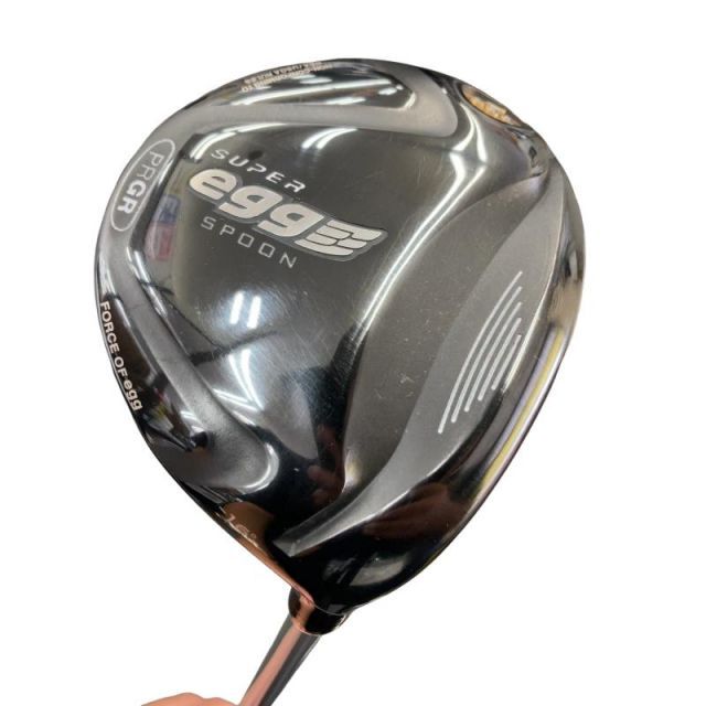 【中古】 プロギア SUPER egg SPOON フェアウェイウッド FW eggオリジナルカーボン (フレックスSR) メンズ 男性用 右利き 右用 Cランク ゴルフクラブ
