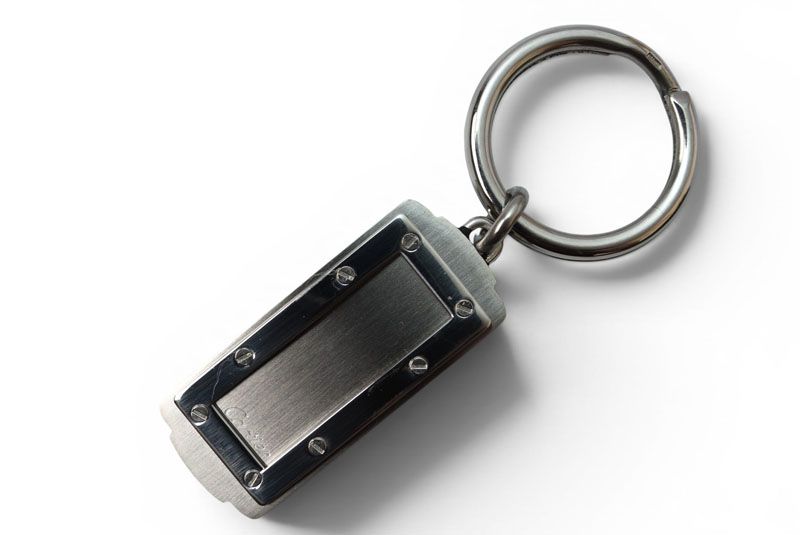 カルティエ CARTIER キーホルダー/キーリング サントス ペンダントトップ SS ステンレス シルバー T1220188【中古】