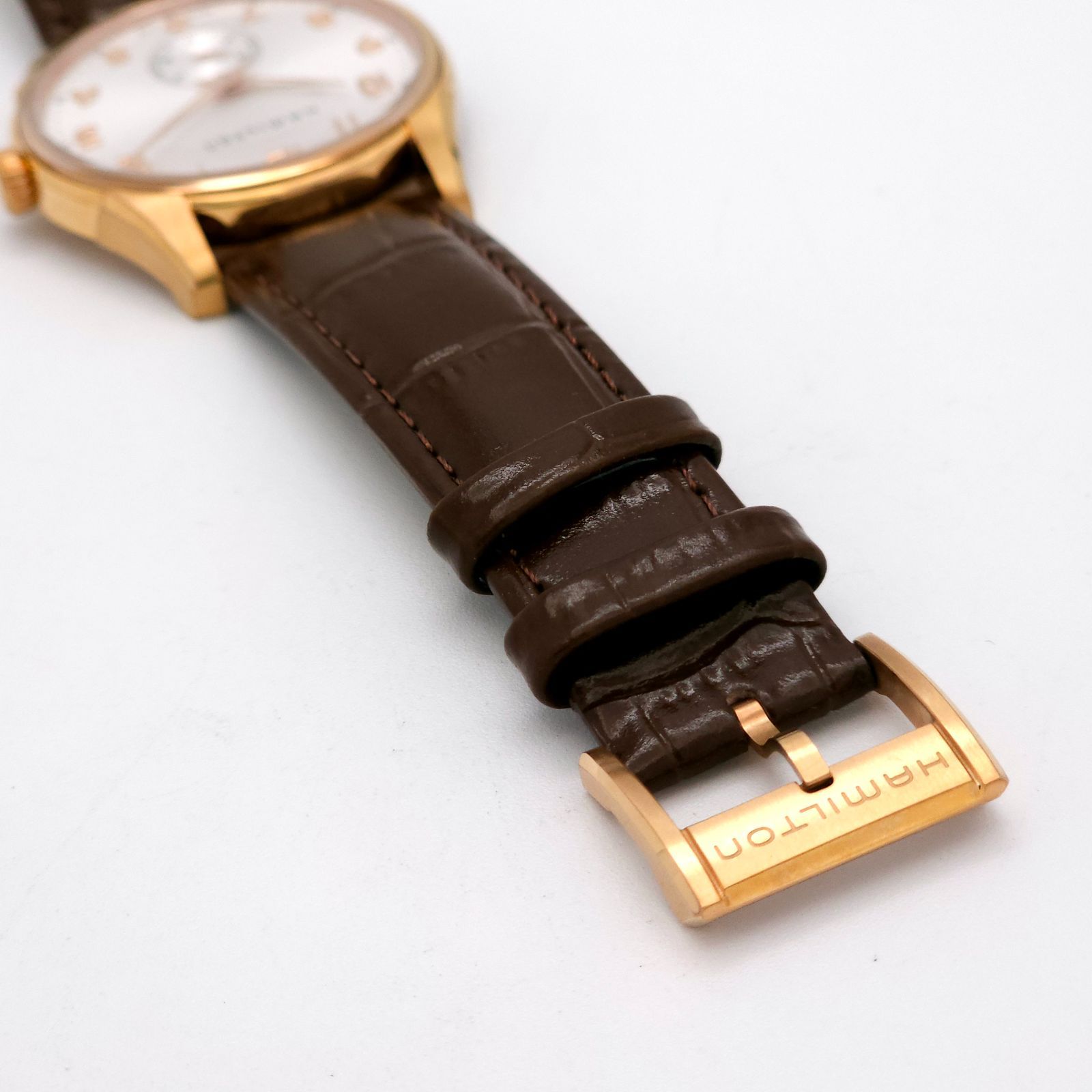 ☆良品 HAMILTON ハミルトン ジャズマスター シンライン H384410 QZ