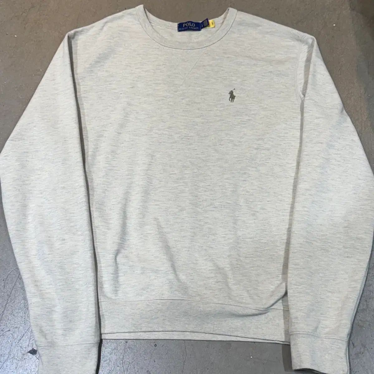 ポロラルフローレン Beige スウェット L