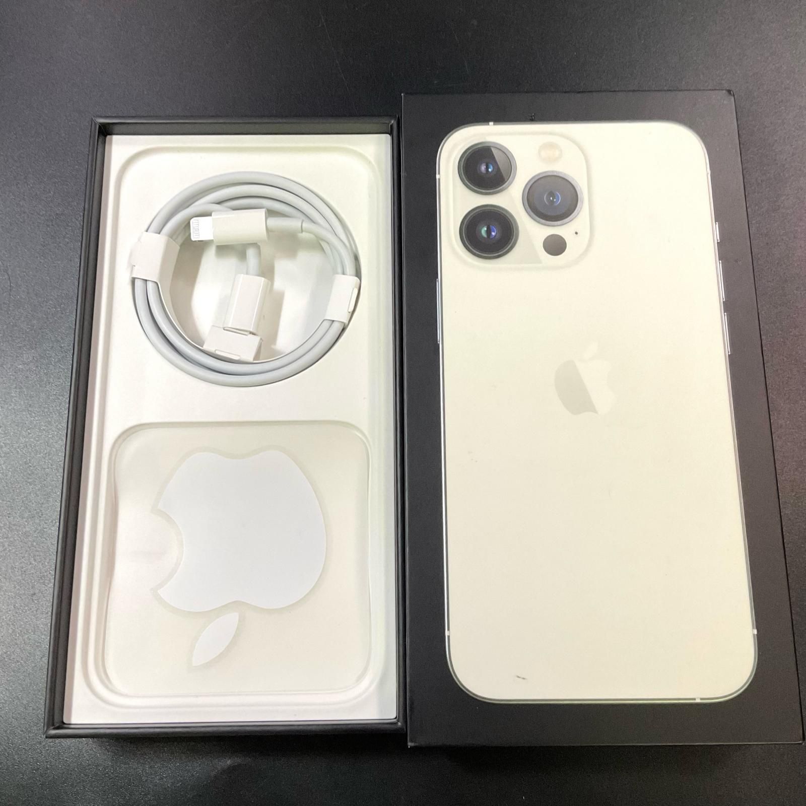 全額返金保証】【最速発送】 iPhone Pro 13 256GB シルバー Softbank 