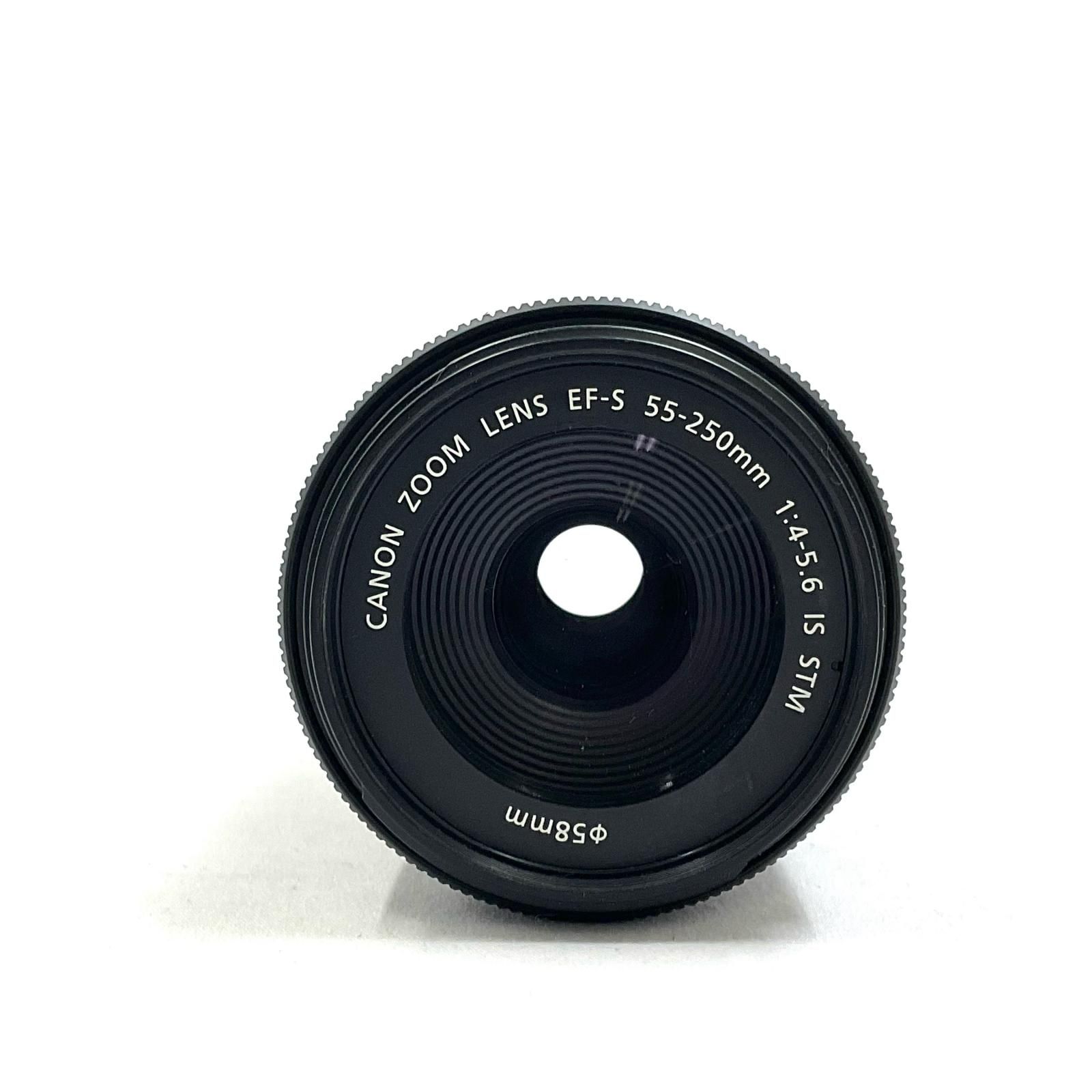 全額返金保証】【最速発送】Canon EF-S55-250mm F4-5.6 IS STM 美品 