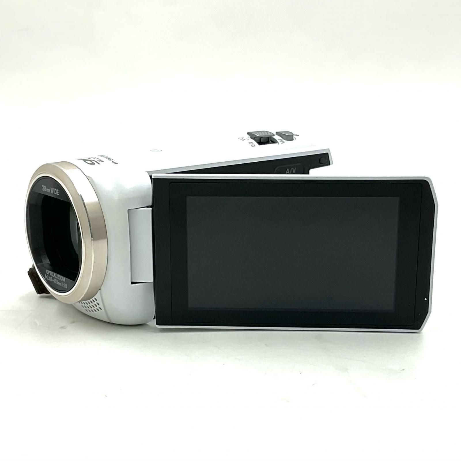 【全額返金保証】【最速発送】Panasonic HC-V550M-W [ホワイト] 美品 動作確認済