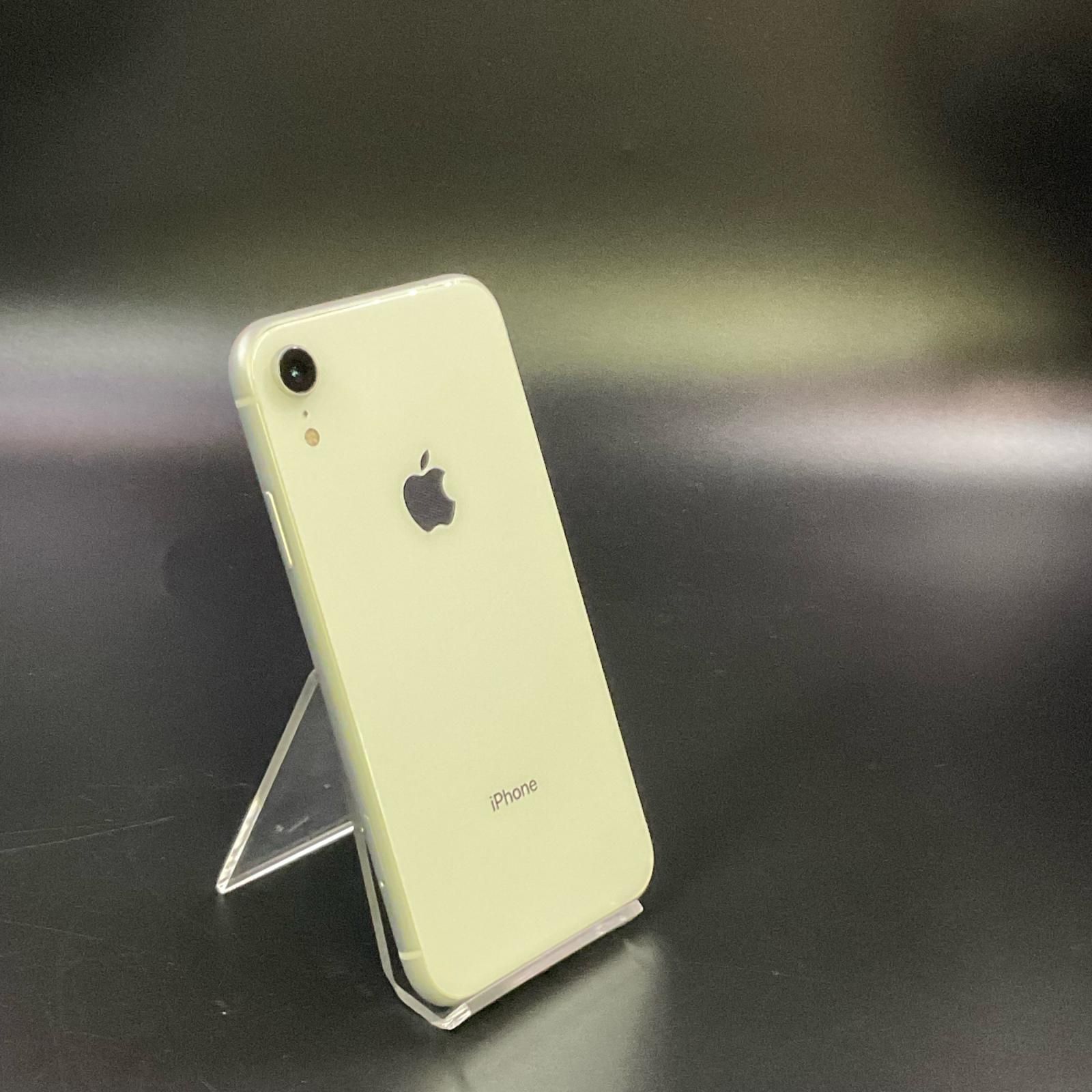 全額返金保証】【最速発送】 iPhone XR 64GB ホワイト docomo 白ロム 