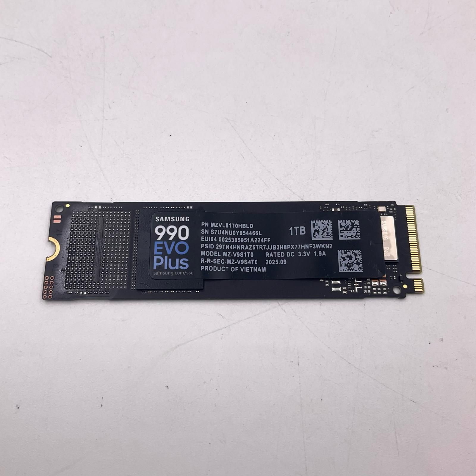 SAMSUNG 990 EVO Plus 1TB 美品 動作確認済 - メルカリ