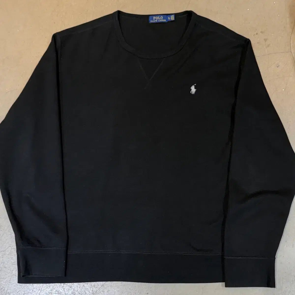 ポロラルフローレン ブラック スウェット XL - メルカリ