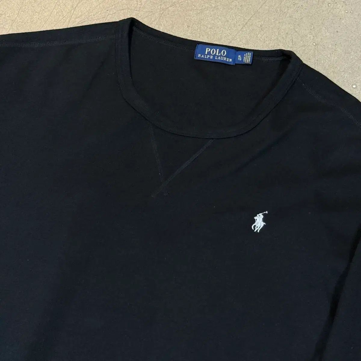 ポロラルフローレン ブラック スウェット XL - メルカリ