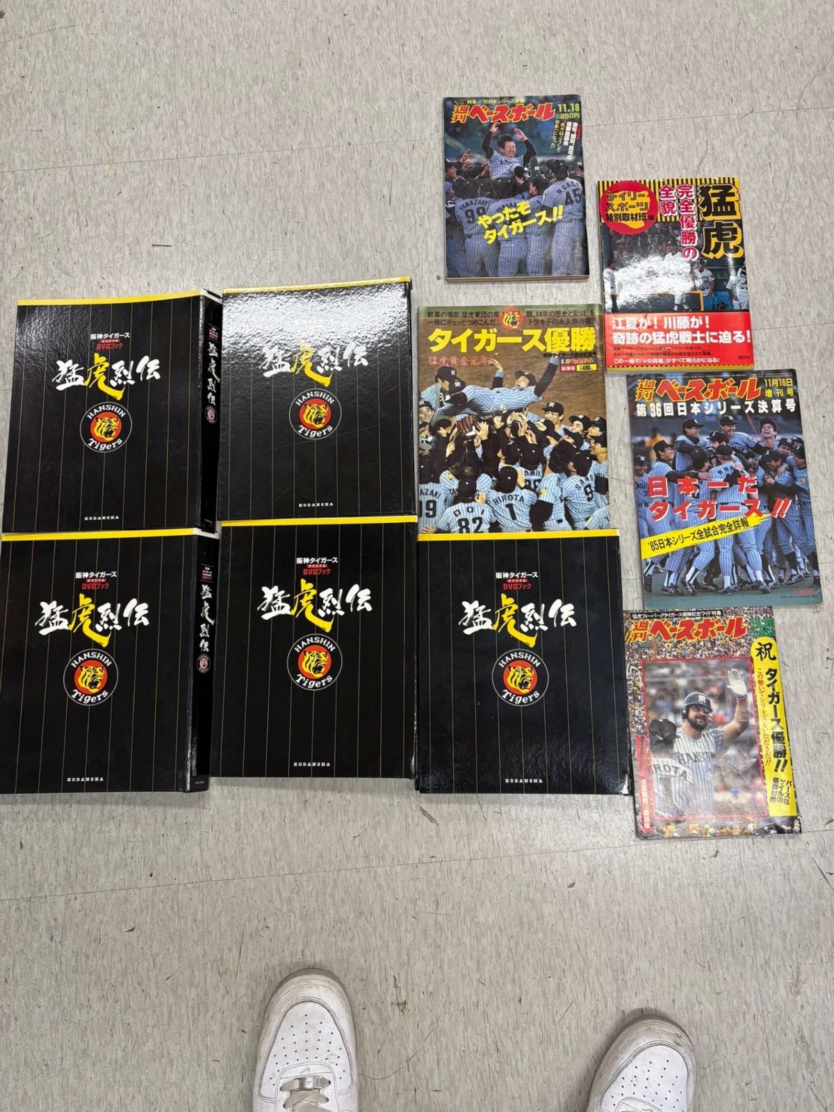 阪神タイガースの歴史を振り返るオリジナルDVDブック「猛虎烈伝」