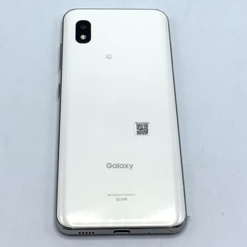 中古 Galaxy A21 シンプル SCV49 ホワイト SIM解除済 - メルカリ