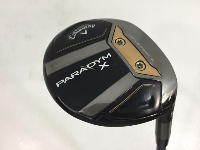 返品OK 【中古ゴルフクラブ】キャロウェイ PARADYM X (パラダイム X) フェアウェイ 2023 (日本仕様) VENTUS TR 5 for Callaway 7W