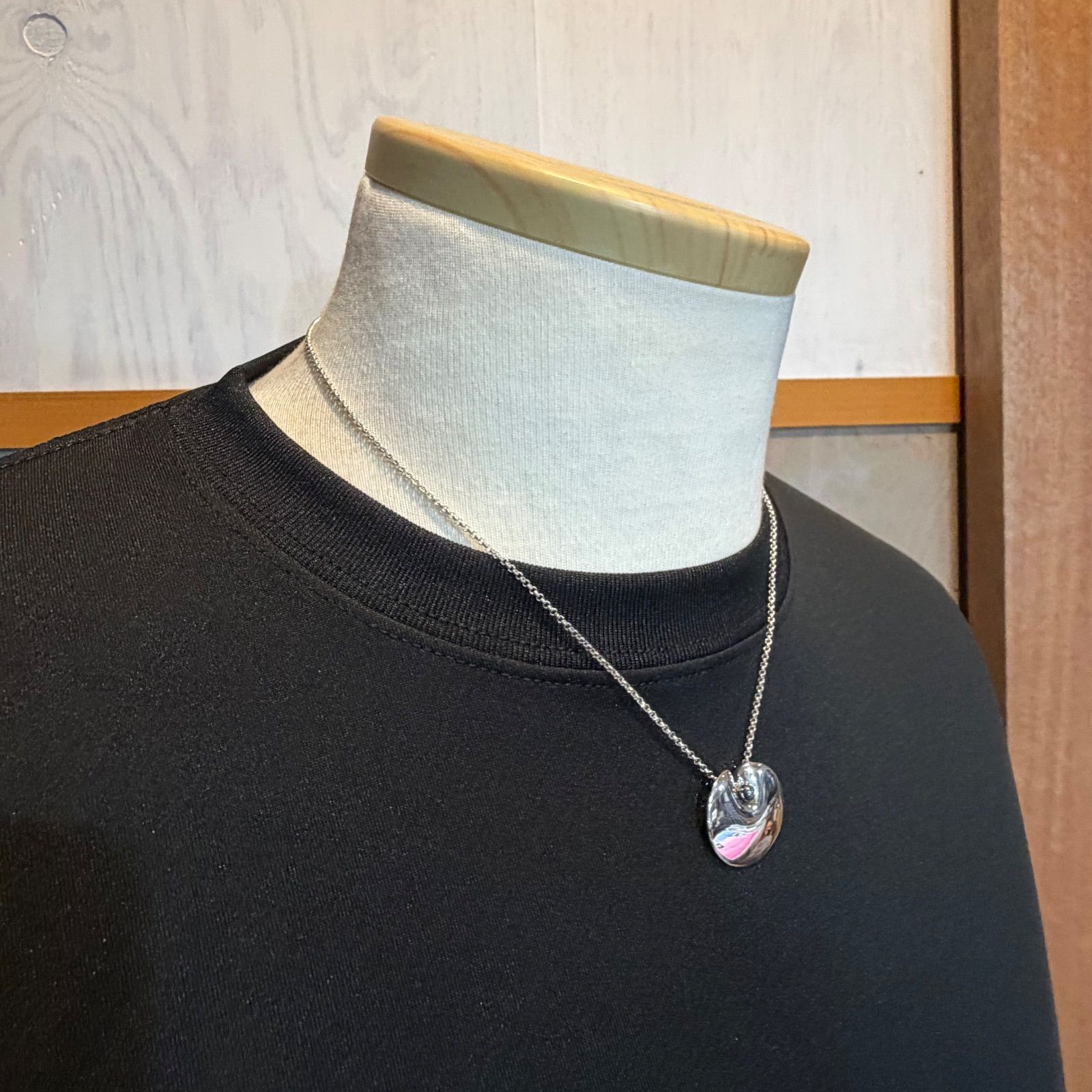 美品 ヘマタイトネックレス 1999年 ジョージジェンセン/GEORG JENSEN 