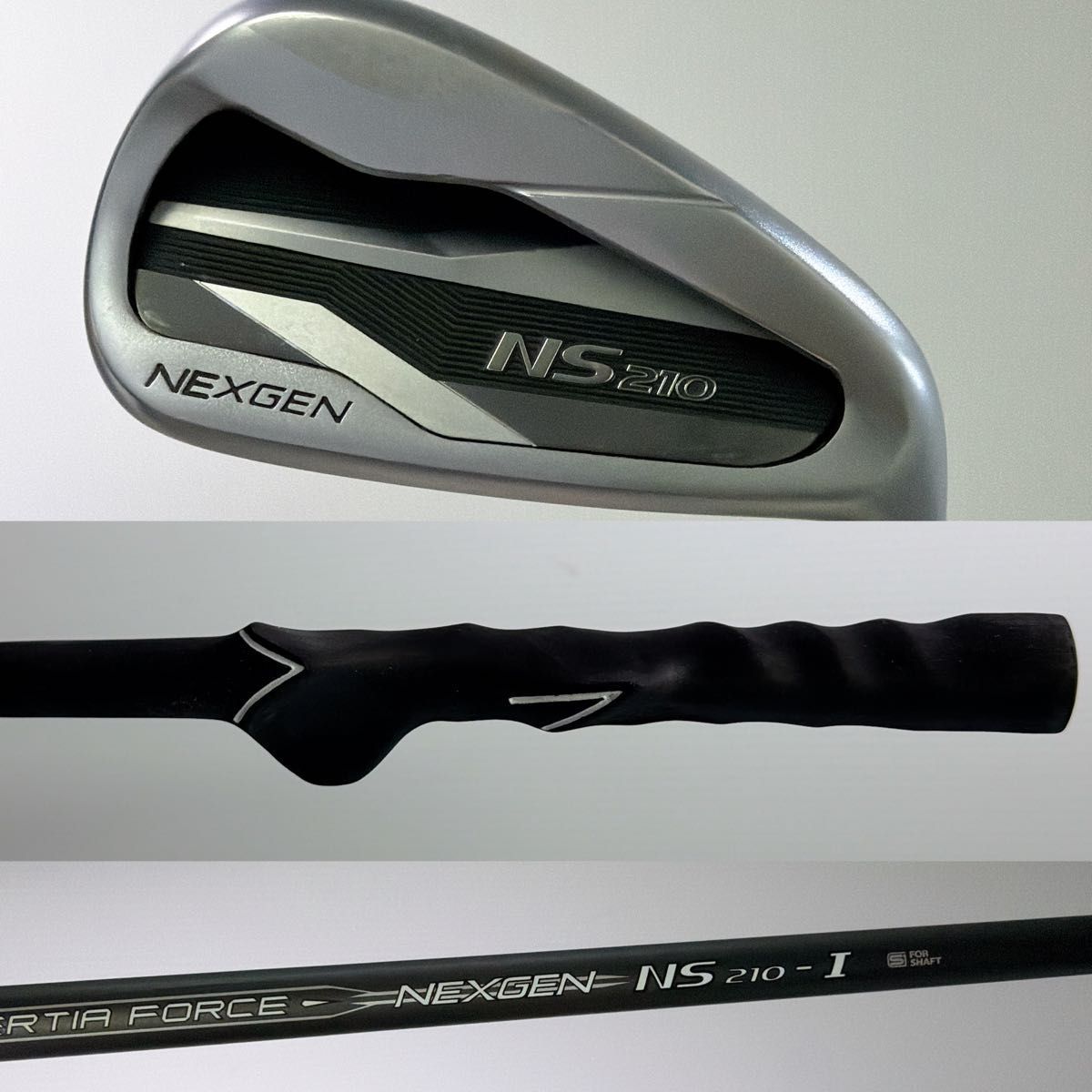 ゴルフ練習器具 グリップトレーナー 美品 希少 NEXGEN NS210 2023年モデル 7番単品アイアン